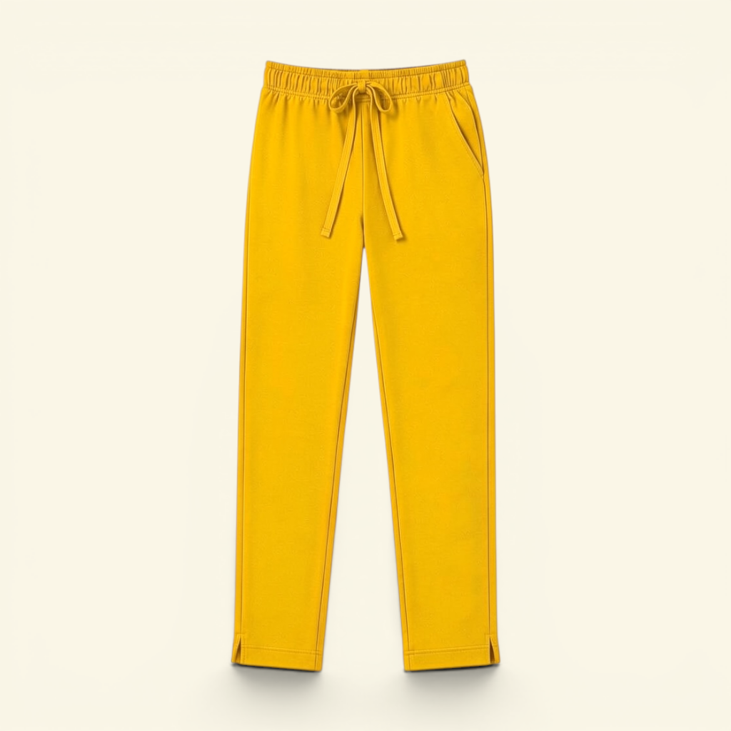 Straight Pants - Sunshine Yellow
