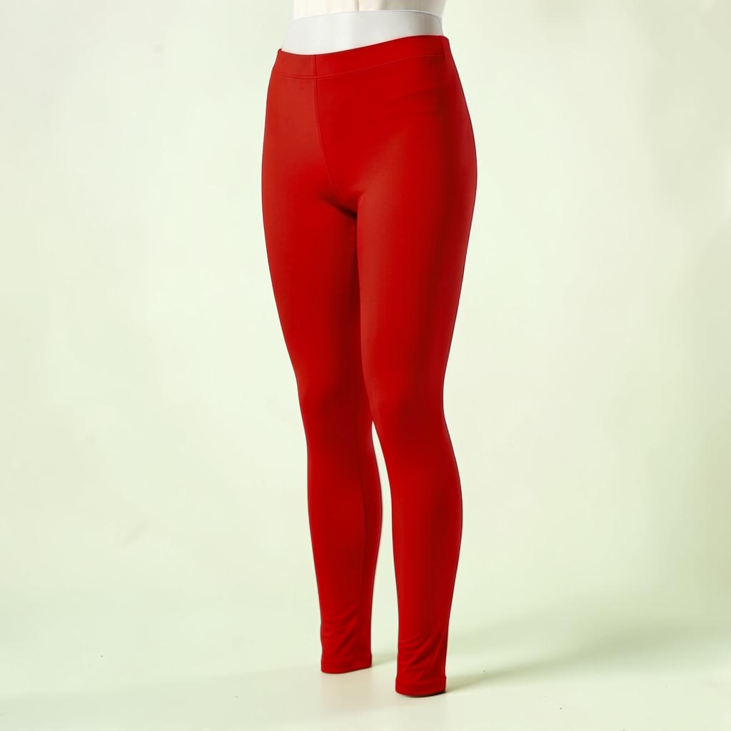 Ankle Fit Leggings Cherry Red
