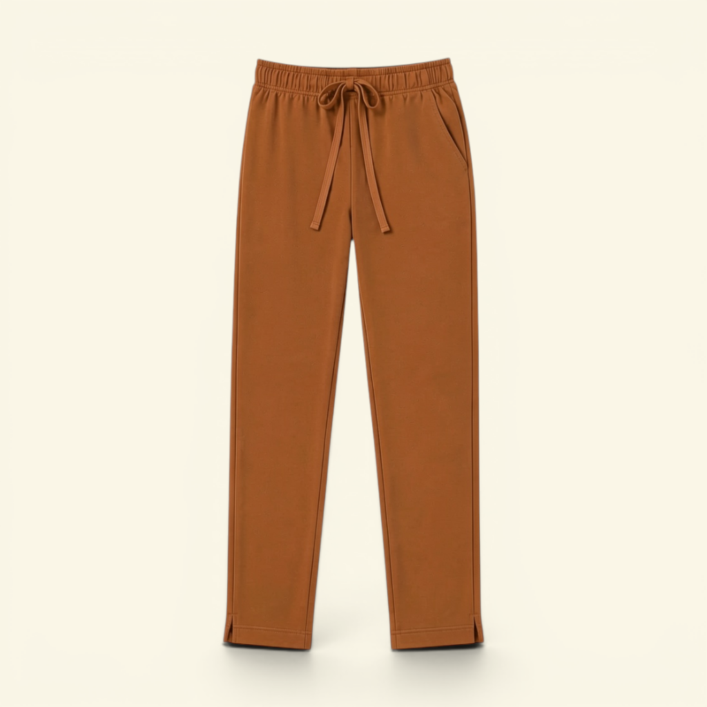 Straight Pants - Burnt Rust